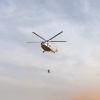 Аварийно-спасательная тренировка. Подъём пострадавших с помощью лебёдки СЛГ-300 на вертолёт Ми-8 МТВ