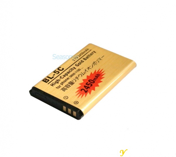 Аккумулятор BL-5C  2450 мАч.  3.7 Вольт. для радиоприёмников, телефонов, гаджетов.