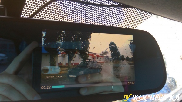 Зеркало видеорегистратор E-ACE Full HD 1080P Car DVR.